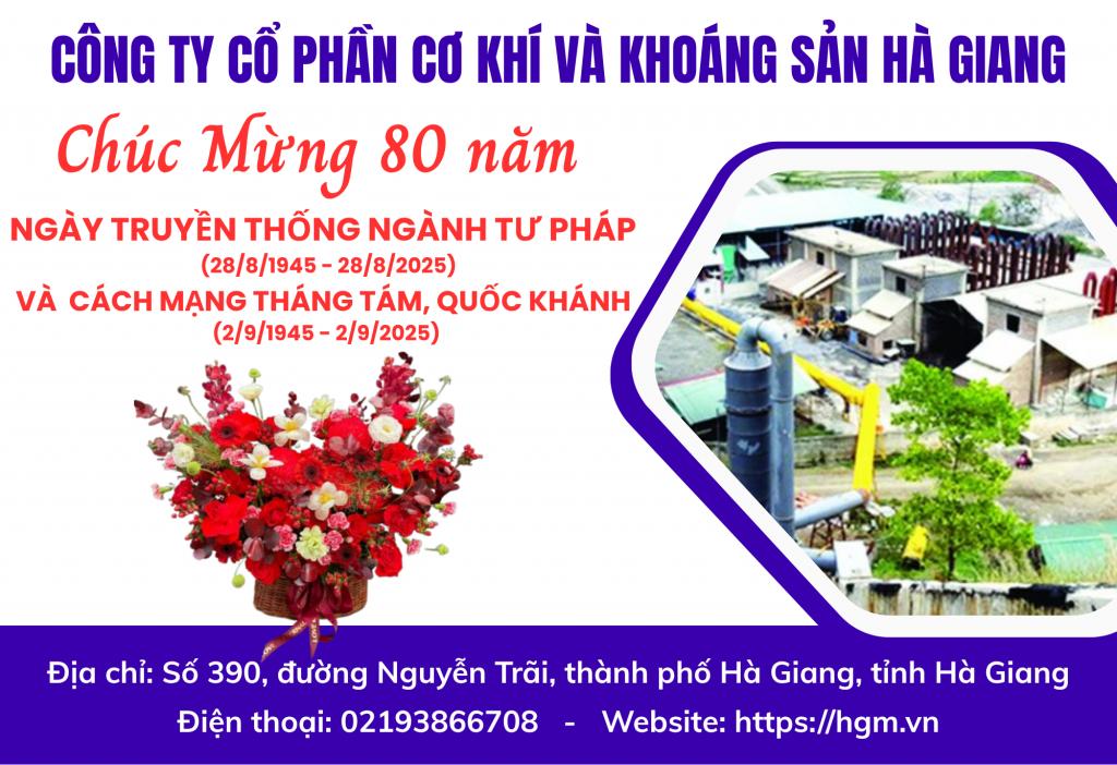 Công ty Cổ phần Cơ khí và khoáng sản Hà Giang Công ty Cổ phần Cơ khí và khoáng sản Hà Giang