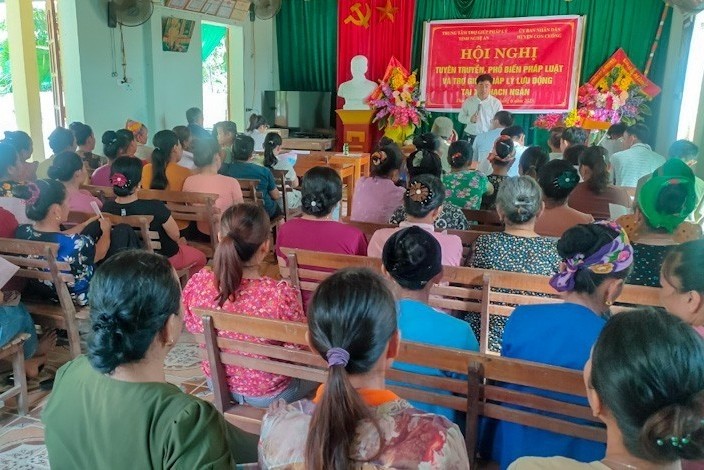 Phát triển và đổi mới công tác trợ giúp pháp lý trên địa bàn tỉnh Nghệ An