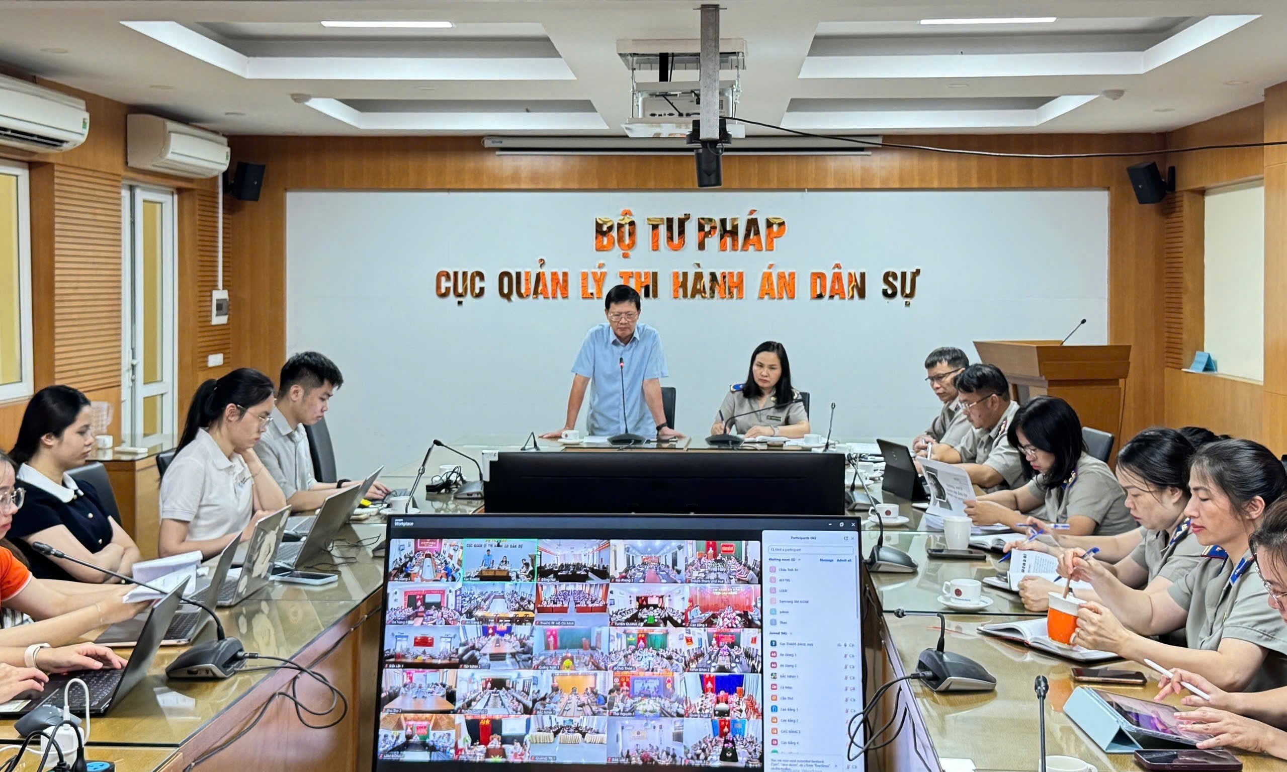 Cần sớm đưa Phần mềm hỗ trợ ra quyết định thi hành án dân sự vào triển khai chính thức trên toàn quốc