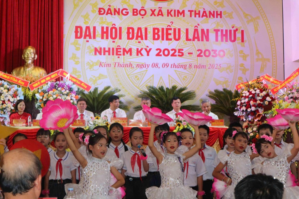 Đảng bộ xã Kim Thành, thành phố Hải Phòng long trọng tổ chức Đại hội đại biểu Đảng bộ lần thứ I