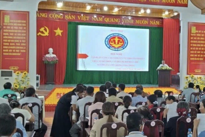 Cục Phổ biến, giáo dục pháp luật và Trợ giúp pháp lý tập huấn nâng cao năng lực về trợ giúp pháp lý trên địa bàn tỉnh Đắk Lắk