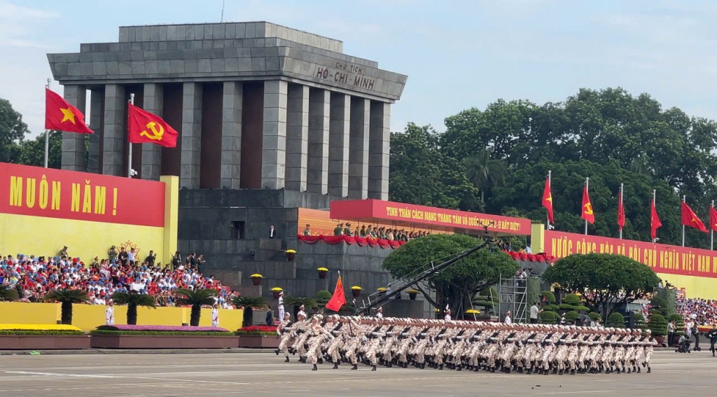 Tổng duyệt cấp Nhà nước Lễ kỷ niệm 80 năm cách mạng tháng Tám và Quốc khánh nước Cộng hòa xã hội Chủ nghĩa Việt Nam