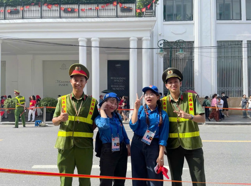 Thanh niên Thủ đô tràn đầy nhiệt huyết, đồng hành cùng Lễ diễu binh, diễu hành A80 Thanh niên Thủ đô tràn đầy nhiệt huyết, đồng hành cùng Lễ diễu binh, diễu hành A80