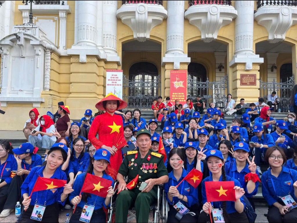 Thanh niên Thủ đô tràn đầy nhiệt huyết, đồng hành cùng Lễ diễu binh, diễu hành A80 Thanh niên Thủ đô tràn đầy nhiệt huyết, đồng hành cùng Lễ diễu binh, diễu hành A80