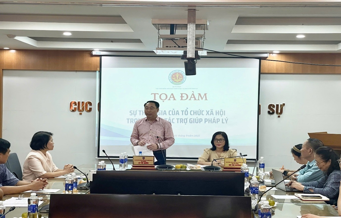 Sự tham gia của tổ chức xã hội trong công tác trợ giúp pháp lý