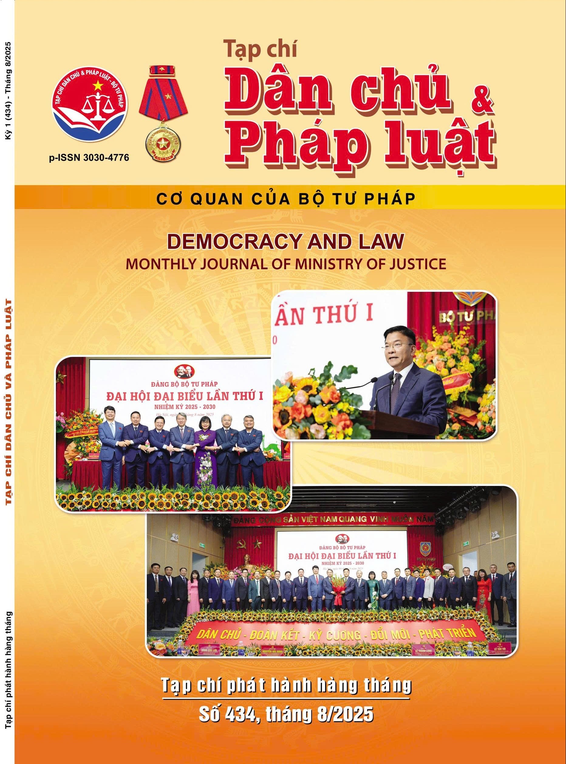 Số Kỳ 1 (434) tháng 8 - 2025/Edition 1 (434) August 2025