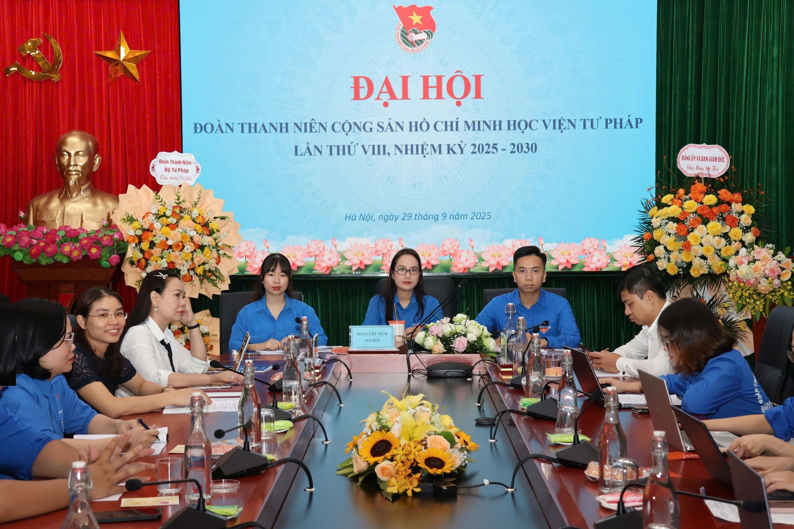 Đại hội Đoàn thanh niên cộng sản Hồ Chí Minh Học viện Tư pháp lần thứ VIII, nhiệm kỳ 2025 - 2030