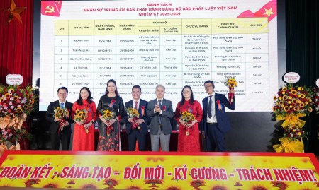 Báo Pháp luật Việt Nam với sứ mệnh truyền thông tư pháp, pháp luật, vì Nhà nước pháp quyền xã hội chủ nghĩa Việt Nam