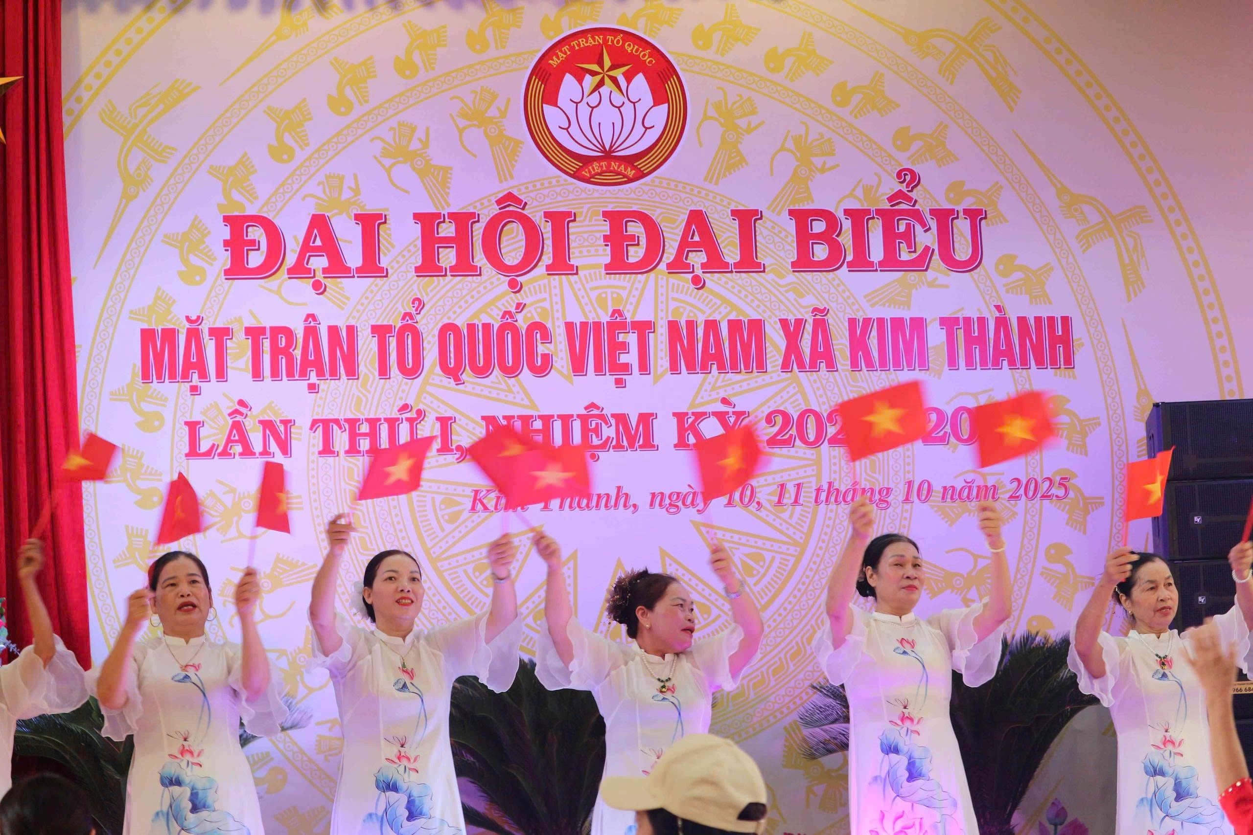 Mặt trận Tổ quốc Việt Nam xã Kim Thành, thành phố Hải Phòng tổ chức thành công Đại hội đại biểu lần thứ I, nhiệm kỳ 2025 - 2030