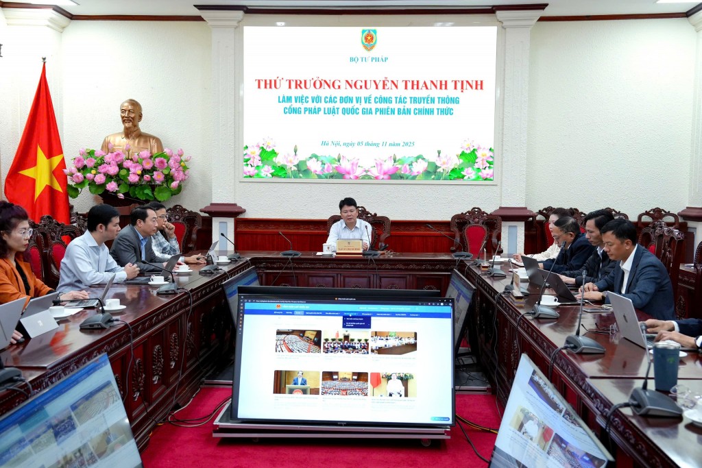 Cổng pháp luật Quốc gia phiên bản chính thức tích hợp nhiều tính năng và nền tảng mới, trong đó có ứng dụng trí tuệ nhân tạo