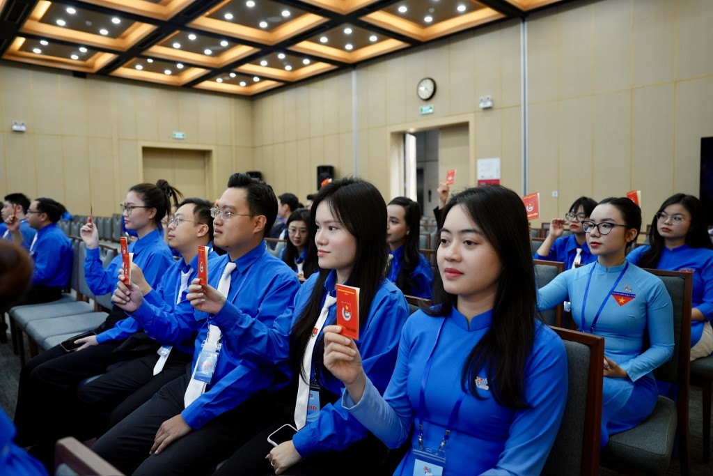 Khai mạc trọng thể Phiên thứ nhất Đại hội đại biểu Đoàn Thanh niên Cộng sản Hồ Chí Minh Bộ Tư pháp lần thứ VIII, nhiệm kỳ 2025 – 2030