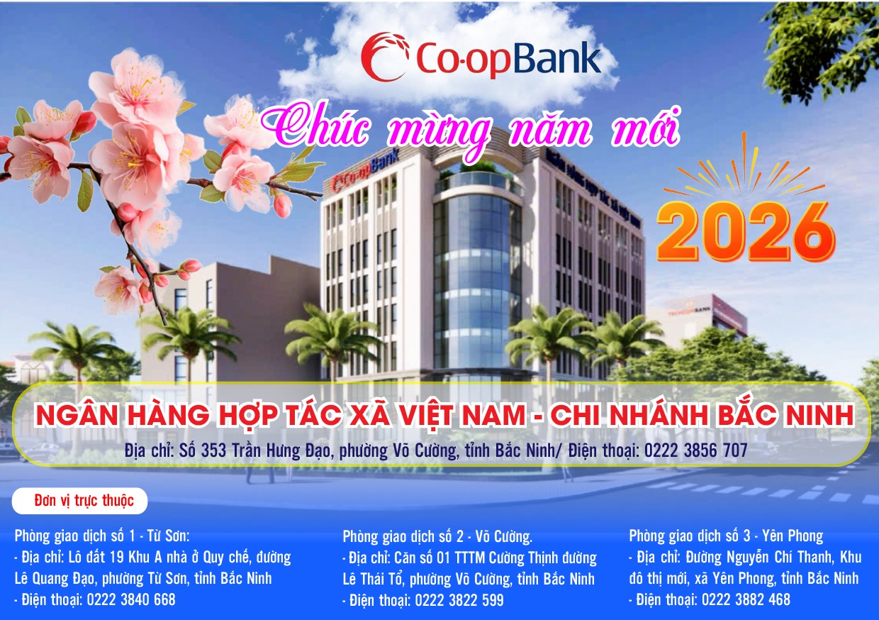 Ngân hàng Hợp tác xã Việt Nam - Chi nhánh Bắc Ninh