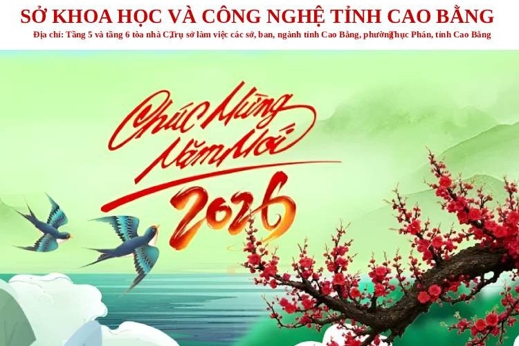Cao Bằng tạo đột phá khoa học, công nghệ, đổi mới sáng tạo và chuyển đổi số