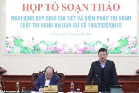 Xây dựng dự thảo Nghị định quy định chi tiết một số điều và biện pháp thi hành Luật THADS