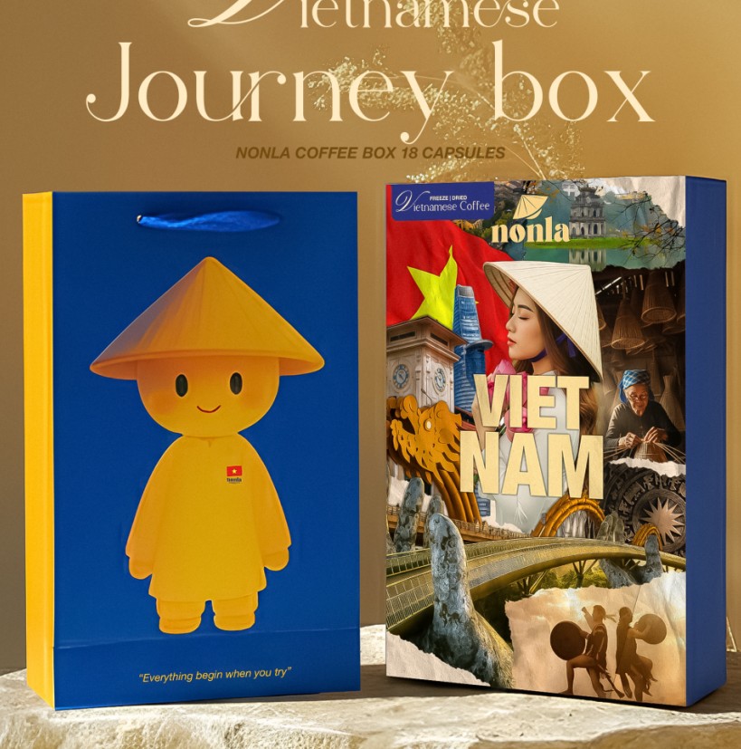 Cà phê Nón Lá - Khi “hương vị Việt” được gói gọn trong 5 giây