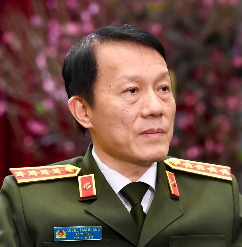 Đại tướng Lương Tam Quang, Ủy viên Bộ Chính trị, Bí thư Đảng ủy Công an Trung ương, Bộ trưởng Bộ Công an