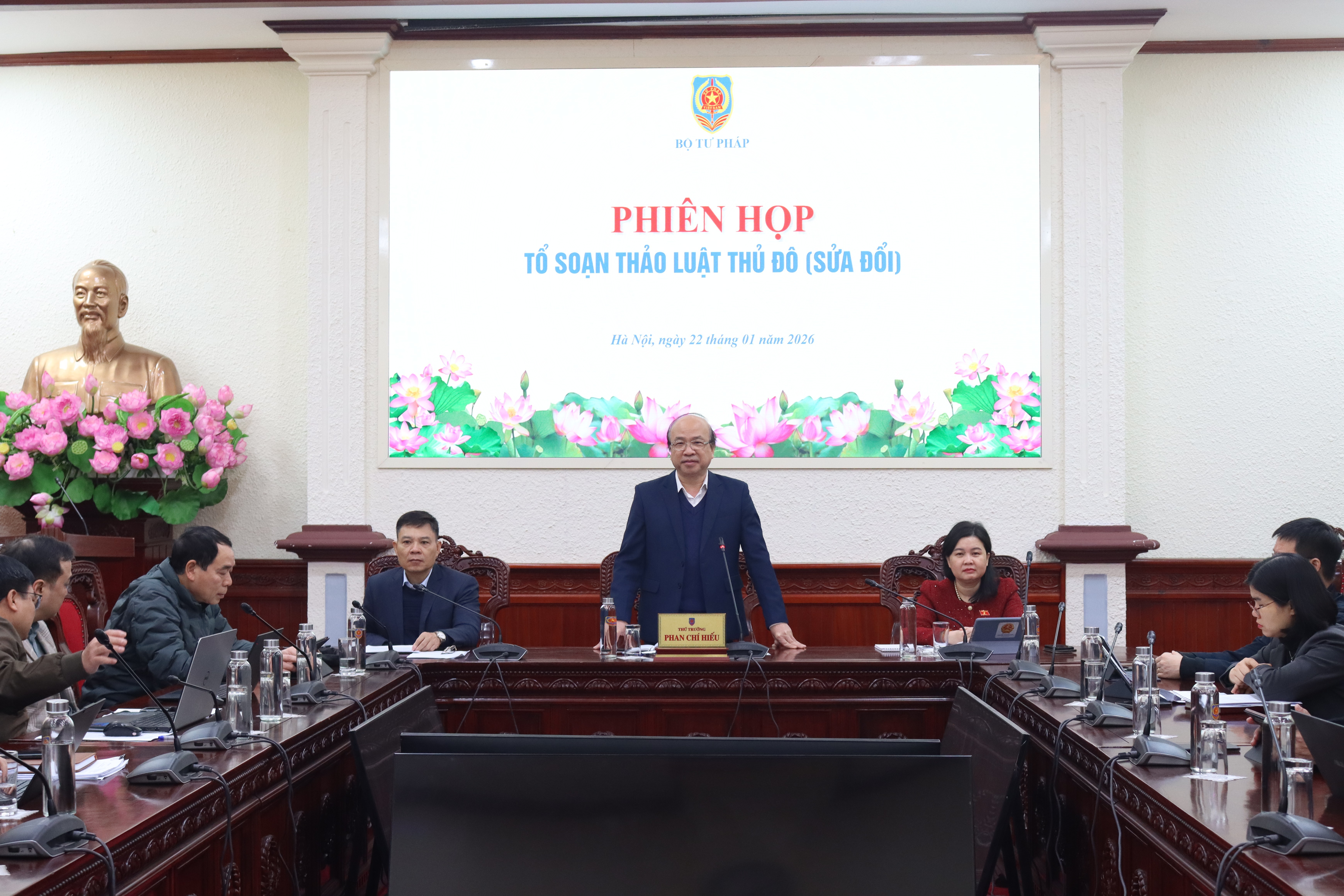 Tập trung xây dựng Luật Thủ đô (sửa đổi) bảo đảm tiến độ và chất lượng