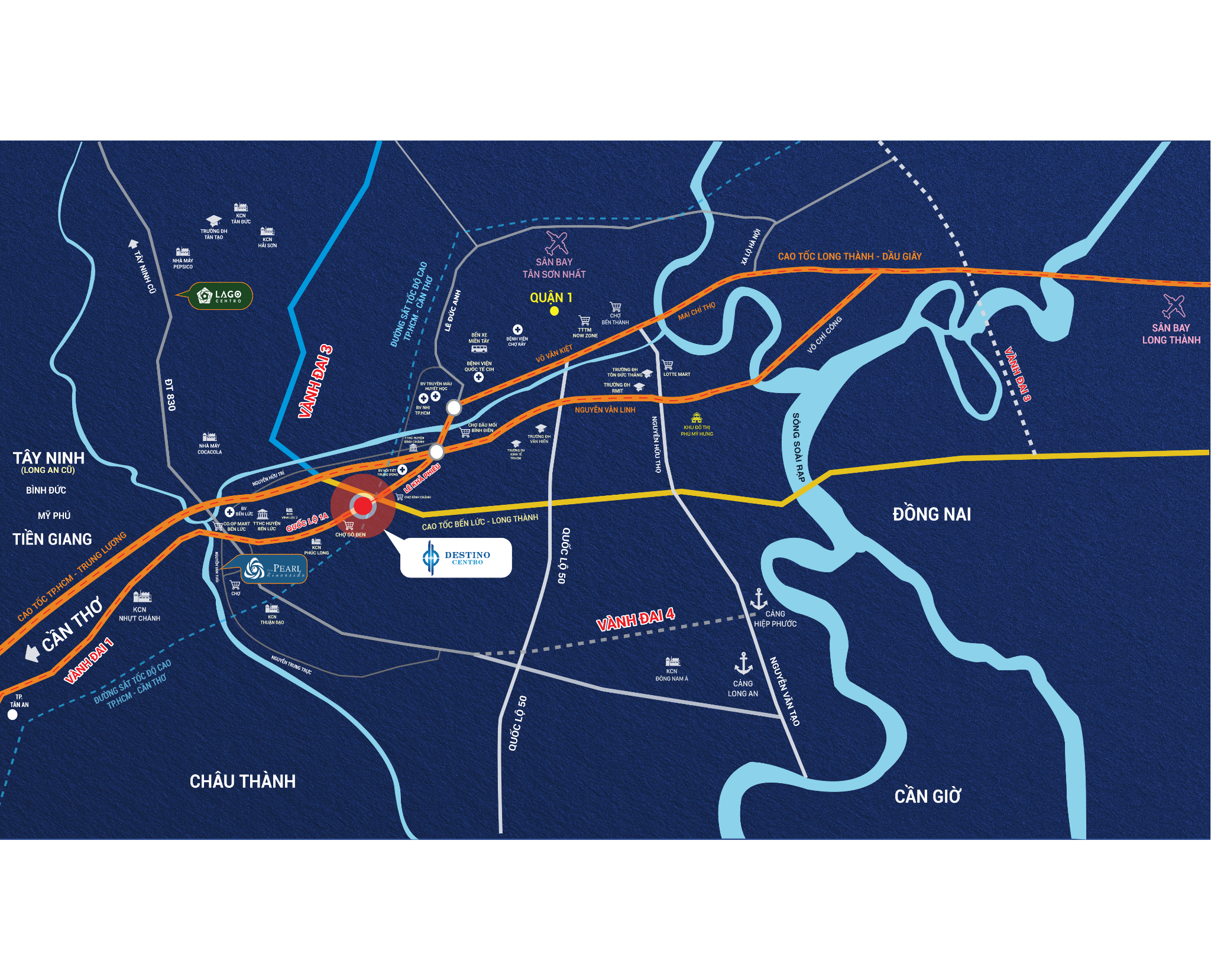 Hạ tầng dẫn dắt không gian đô thị: Cửa ngõ Tây TP. Hồ Chí Minh bước vào giai đoạn “kéo gần” trung tâm