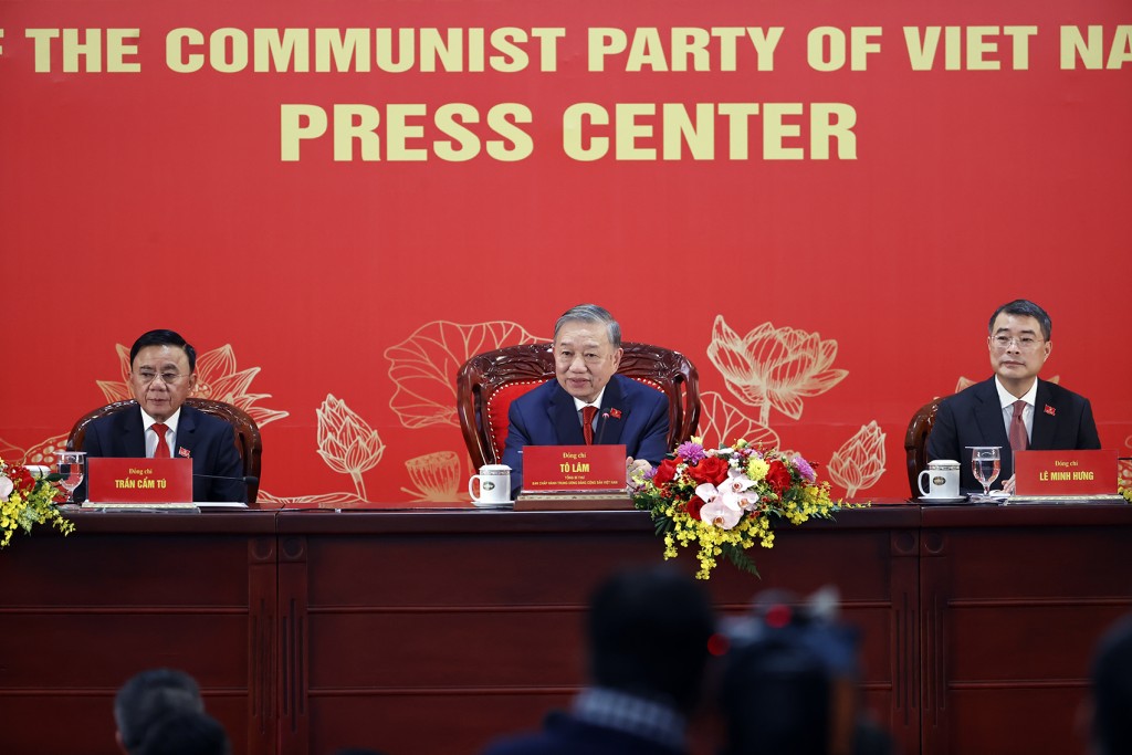 Tổng Bí thư Tô Lâm chủ trì Họp báo quốc tế thông báo kết quả Đại hội XIV của Đảng