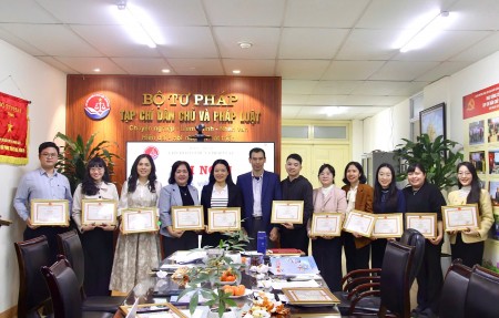 Tạp chí Dân chủ và Pháp luật quyết tâm hoàn thành các mục tiêu trọng tâm năm 2026