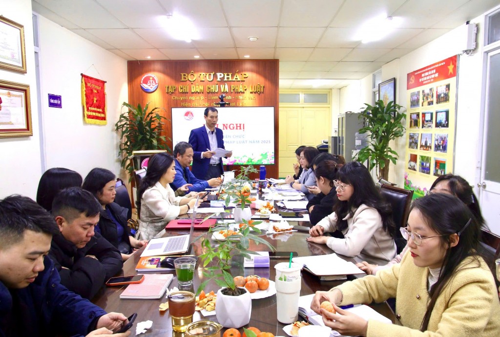 Tạp chí Dân chủ và Pháp luật quyết tâm hoàn thành các mục tiêu trọng tâm năm 2026