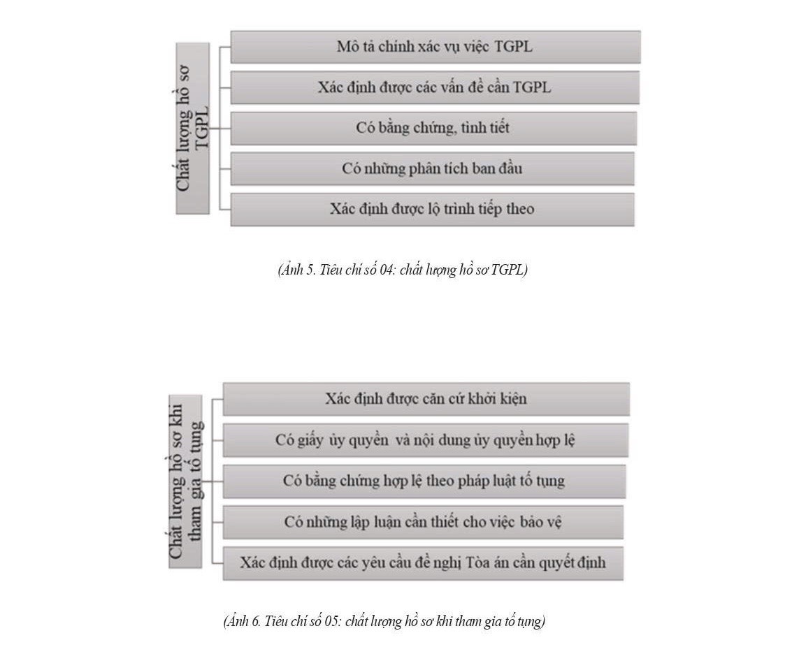 Hoàn thiện tiêu chí, chỉ số đánh giá chất lượng, hiệu quả hoạt động trợ giúp pháp lý