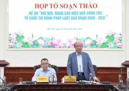 Đổi mới, nâng cao hiệu quả công tác tổ chức thi hành pháp luật giai đoạn 2026 - 2031