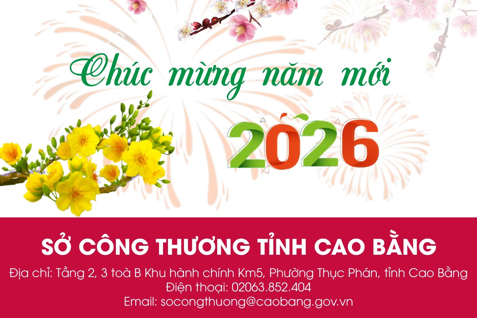 Sở Công Thương tỉnh Cao Bằng