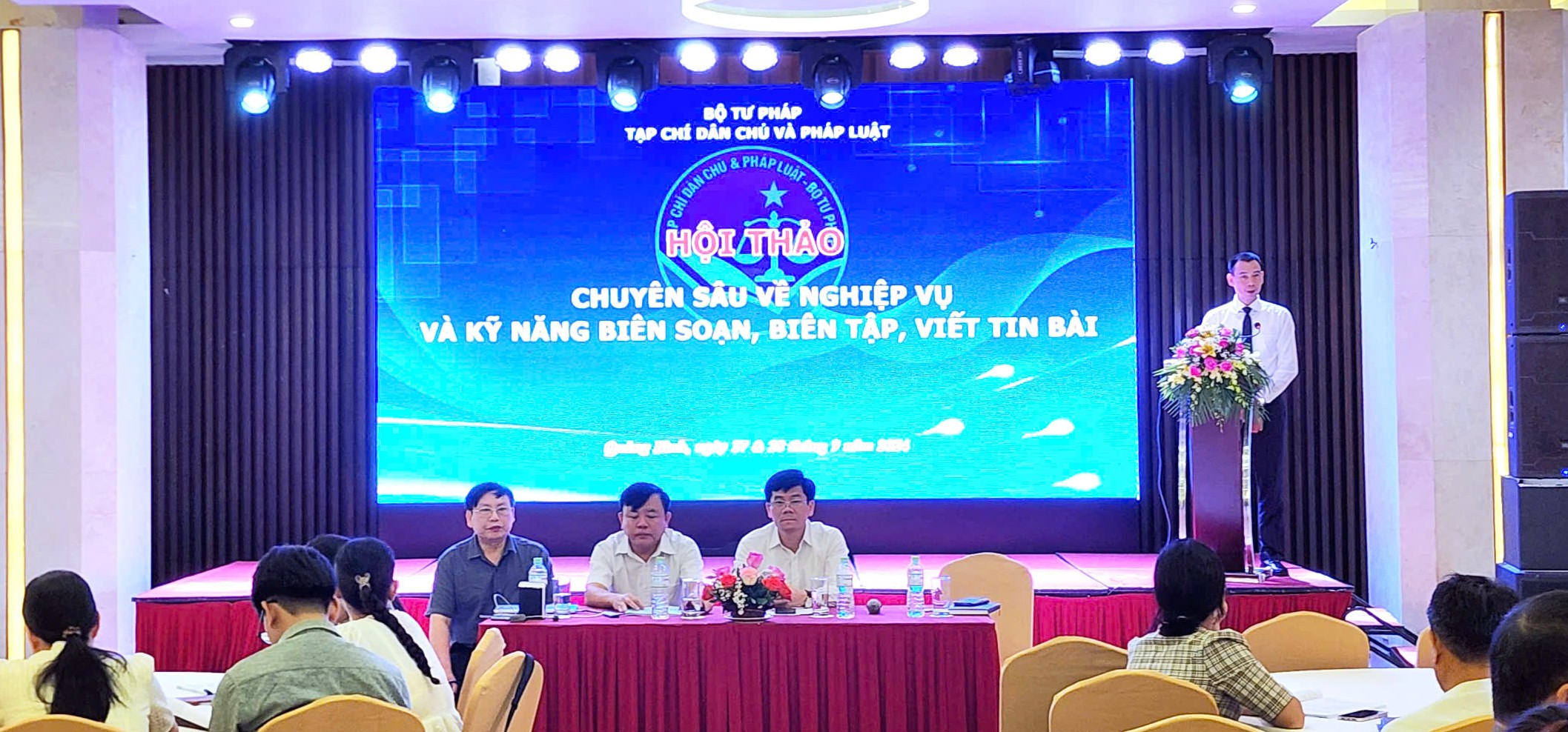 Hội thảo chuyên sâu về nghiệp vụ và kỹ năng biên soạn, viết tin