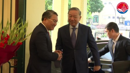 Tổng Bí thư Tô Lâm làm việc với Ban Cán sự Đảng Bộ Tư pháp ngày 07/11/2024