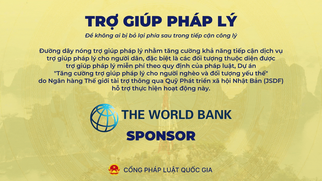Trợ giúp pháp lý để không ai bị bỏ lại phía sau trong tiếp cận công lý